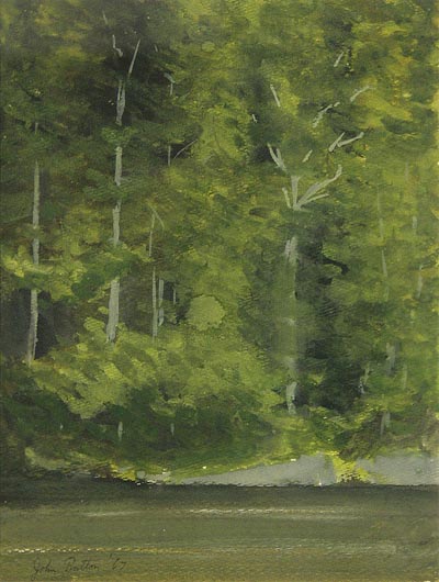 John Button painting